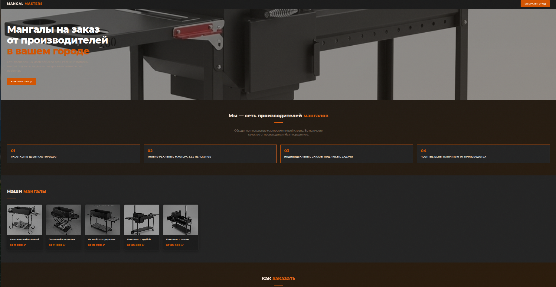 Сайт mangalmasters.ru